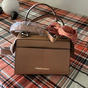 Brand new, never used brown/beige Steve Madden Crossbody bag
